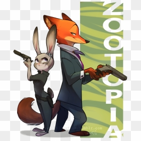 Nick Wilde Of Zootopia Police Department Lillayfran - Nick Wilde Police Zootopia Png, Transparent Png - zootopia png