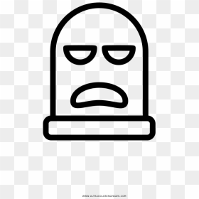 Ski Mask Coloring Page, HD Png Download - ski mask png