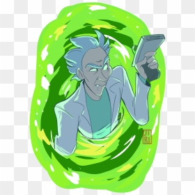 He"s Thinkin With Portals Rick And Morty, Moose, Tv - Hd Rick And Morty Portal, HD Png Download - rick and morty portal png