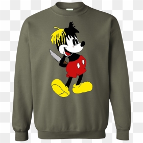 Xxxtentacion Mickey Mouse Sweater"  Class= - T Shirt For Electrical Engineer, HD Png Download - xxxtentacion hair png