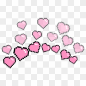 Transparent Crowns Aesthetic - Aesthetic Png Heart Crown, Png Download - heart crown png