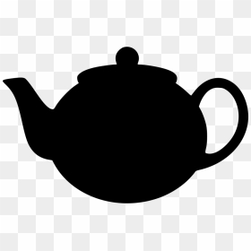 Open Teapot Png Vector - Black Teapot Clip Art, Transparent Png - teapot png