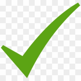 Check Mark Green Png - Transparent Green Check Png, Png Download - red check mark png