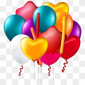 Transparent Background Birthday Balloons Clipart, HD Png Download - clipart png