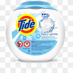 Tide Pods Free And Gentle , Png Download - Tide Pods Free And Gentle, Transparent Png - tide pods png
