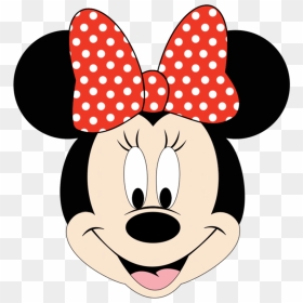 Disney Face Polka Dot - Minnie Mouse Clipart, HD Png Download - mickey mouse ears png