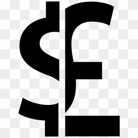 Dollar Pound Currencies Money Symbol - Currency, HD Png Download - money symbol png