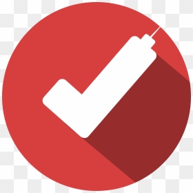 Online Advertising Icon Png, Transparent Png - red check mark png