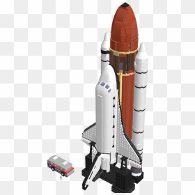 Space Shuttle Png , Png Download - Rocket, Transparent Png - space shuttle png