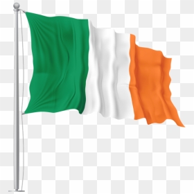 Suitcase Clipart Png Irish Flags Ireland Flag Png Clip - Transparent Hungary Flag Png, Png Download - flags png