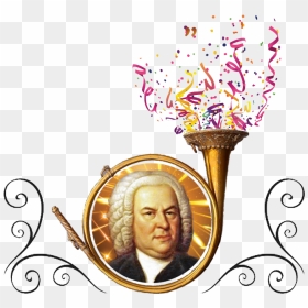 Johann Sebastian Bach, HD Png Download - ornaments png