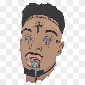 Austin , Png Download - 21 Savage Cartoon Drawing, Transparent Png - 21 savage png