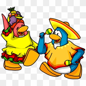 Image Winter Postcard Png Club Penguin Wiki - Fiesta Party, Transparent Png - fiesta png