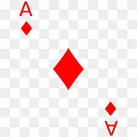 Playing Card Ace Diamond , Png Download - Ace Of Diamonds Playing Card, Transparent Png - card png