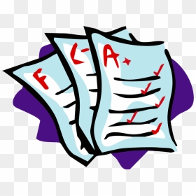 Test Grades Clipart, HD Png Download - fail png