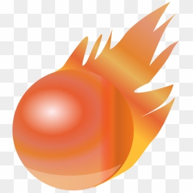 Red Fire Ball, HD Png Download - fire ball png