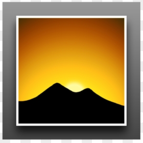 Gallery Icon - Icon Android Gallery, HD Png Download - mountain icon png
