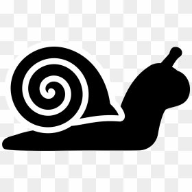 Snail Clipart Png Black, Transparent Png - snail png