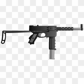 Machine Gun Clipart Smg - Transparent Cartoon Machine Gun Png, Png Download - machine gun png