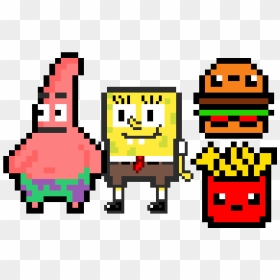 Spongebob And Patrick , Png Download - Patrick Spongebob Pixel Art, Transparent Png - patrick png