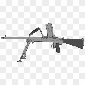 Vz52 Kulomet - Vz 52, HD Png Download - machine gun png