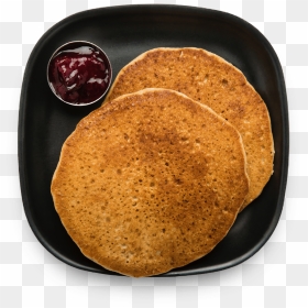 Almond Butter Pancakes - Pancake Top View Png, Transparent Png - pancake png
