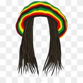 Rasta Hat With Dreads , Png Download - Reggae Hat, Transparent Png - dreads png