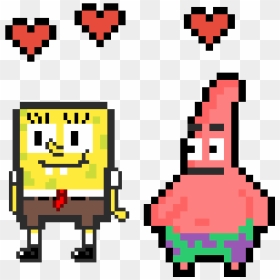 Spongebob And Patrick , Png Download - Patrick Spongebob Pixel Art, Transparent Png - patrick png