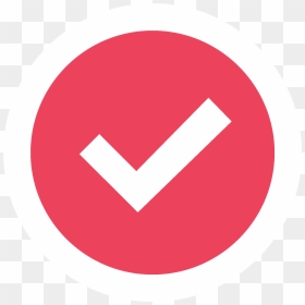 Checked Icon, HD Png Download - red check mark png