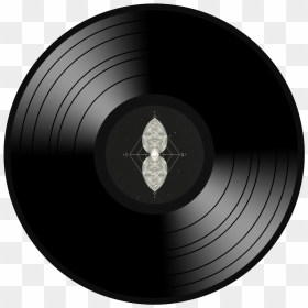 Black Vinyl Png - Circle, Transparent Png - vinyl png