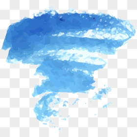 Watercolor Blue Png - Tornado Watercolor, Transparent Png - blue png