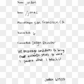 Jordan - Handwriting, HD Png Download - jordan png