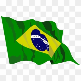 Brazil Flag - Brazil Flag Png Gif, Transparent Png - brazil flag png