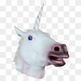 Thumb Image - Unicorn Mask, HD Png Download - unicorn head png