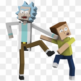 Xazjcbp - Mine Imator Rig Fazer, HD Png Download - rick and morty portal png