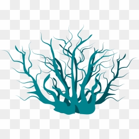 Seaweed Clipart Grass Root - Blue Seaweed Png, Transparent Png - seaweed png