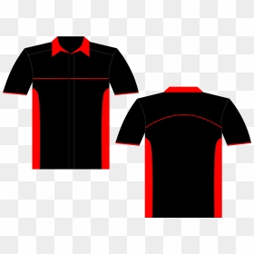 Clothes Clip Arts - Black And Red Uniform T Shirt, HD Png Download - clothes png