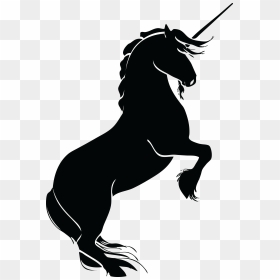 Unicorn Head Silhouette Png , Png Download - Silhouette Unicorn Clipart, Transparent Png - unicorn head png