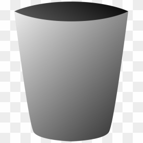 Collection Of Can - Trashcan Clip Art, HD Png Download - garbage can png