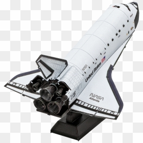 Space Shuttle Atlantis - Metal Earth Space Shuttle, HD Png Download - space shuttle png