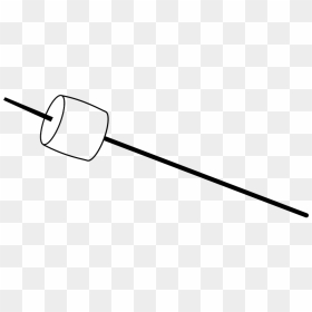 Marshmallow On A Toothpick, HD Png Download - marshmallow png