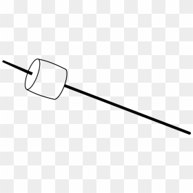 Marshmallow On A Toothpick, HD Png Download - marshmallow png