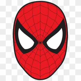 Now You Can Download Spider-man Png Picture - Cartoon Spider Man Face, Transparent Png - spiderman web png