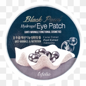 Esfolio Black Pearl Hydrogel Eye Patch , Png Download - Esfolio Eye Patch, Transparent Png - eye patch png