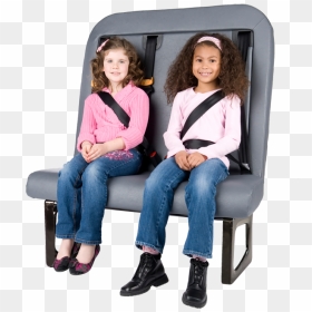 Person Sitting In Chair - Sitting On The Bus Clipart, HD Png Download - person sitting in chair png