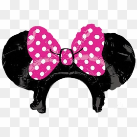 Minnie Mouse Ears - Butterfly, HD Png Download - mickey mouse ears png