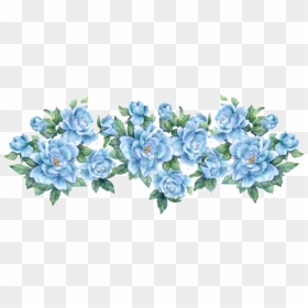 Blue Flower Png , Pictures - Transparent Blue Flowers Png, Png Download - blue flower png