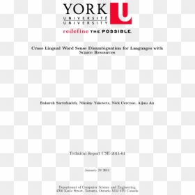 York University, HD Png Download - scarce png