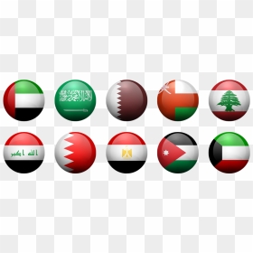 Gcc Country Flags Png , Png Download - Gcc Countries Flags Png, Transparent Png - flags png