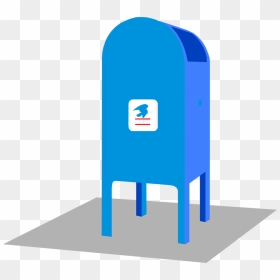 Download Mailbox Mail Blue Mail Home Dayasrioa Top - Post Office Clipart, HD Png Download - mailbox png